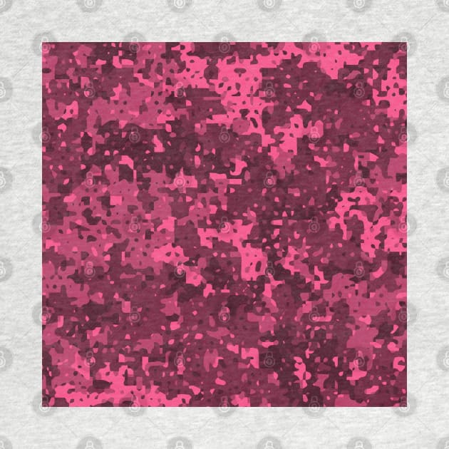 Pink Micro Camo (Camouflage) Pattern by John Uttley